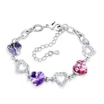 Bracelets � breloques en cristal tr�f...