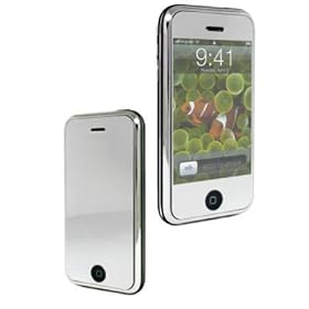 PCMICROSTORE Brand Apple Iphone 3G Mirror Screen Protector Lcd Shield With Cleaning Cloth (NOT COMPATIBLE WITH 1ST GENERATION IPHONE)