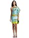 Calvin Klein Women's One Shoulder Dress, Citron, 8