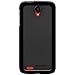 Amzer Pudding Soft Gel TPU Skin Fit Case Cover for Lenovo S820 - Retail Packaging - Black