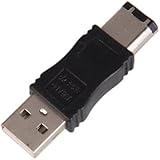 Olymstore(TM) USB M to FireWire IEEE 1394 6 Pin M Adapter