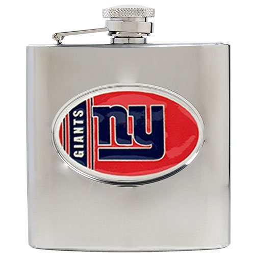 New York Giants 6oz Stainless Steel Hip Flask
