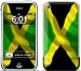 Jamaican Flag Design Protective Skin Decal Sticker for Apple iPhone (2G)