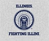 Property Of NCAA Blanket/Throw Illinois Fighting Illini - College Fan Shop Sports Merchandise
