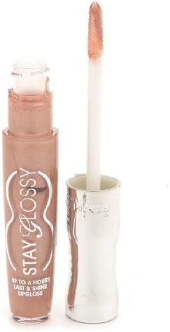 Rimmel Stay Glossy Lipgloss, Unlimited Gold-0.18 fl oz (5.5 ml)