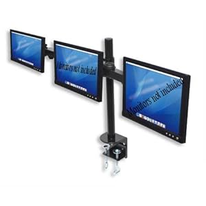 Triple LCD Monitor Stand up to 21" Monitors