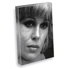 JOANNA LUMLEY - Canvas Print (A5 - Signed by the Artist) #js003