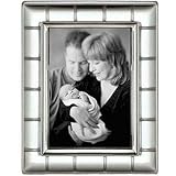 Silverplate LIVINGSTON GEOMETRIC frame by Prinz