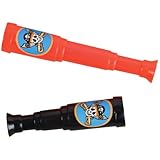 Rhode Island Novelty 5" Pirate Telescopes, 12-Pack