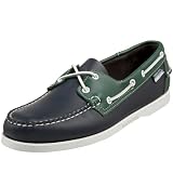 Sebago Men's Spinnaker Shoe,Navy/Green,9 W US
