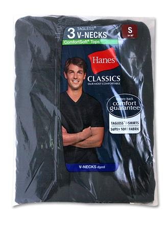 Hanes Classics Dyed V-Neck T shirt