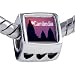 Gold Travel-Angkor Wat Photo Heart European Charm Bead Bracelets - Pandora & Bracelet Compatible