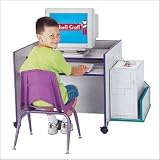 Jonti-Craft 3494JC004 Rainbow Accents Kydz Computer Kids Desk