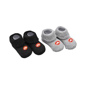 Airwalk Baby Bootie Socks 2-Pack (Size 0M -12M)