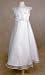 Apparel : Martha - Satin Dress with Organza Overlay - 8 - 16