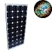 HQRP 85W (Size of 80 Watt / 80W) Mono-crystalline Solar Panel 85 Watt 12 Volt in Anodized Aluminum Frame plus HQRP Coaster