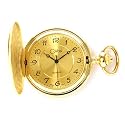 Colibri Hunting Case Goldtone Pocket Watch Classic PWS095105