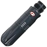 Custom Products Grip Regulator - Short - w/Gauge Port Paintball Foregrip - Pewter