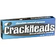 Discounts Crackheads Chocolate Covered Espresso Coffee Beans, White & Dark (Pack of 12)