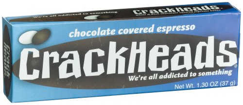 Crackheads Chocolate Covered Espresso Coffee Beans