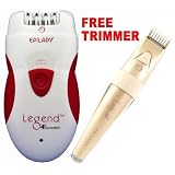 Epilady Legend 4th Generation Epilator Hair Remover Plus Free Epilady Lady B Bikini Trimmer Hair Removal System for Women