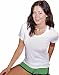American Apparel Sheer Jersey Short Sleeve Women's Summer T