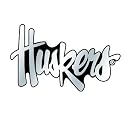 University of Nebraska Lincoln UNL Cornhuskers- Auto Emblem Classic HUSKERS Script Logo