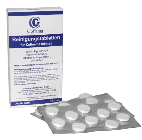 Coffema Reinigungstabletten, 1 x 30 Stück à 