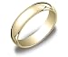 10k Yellow Gold 5mm Traditional Men's Wedding Band