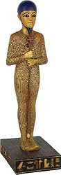 Ptah Egyptian God of Cratsmanship Statue, 12"H