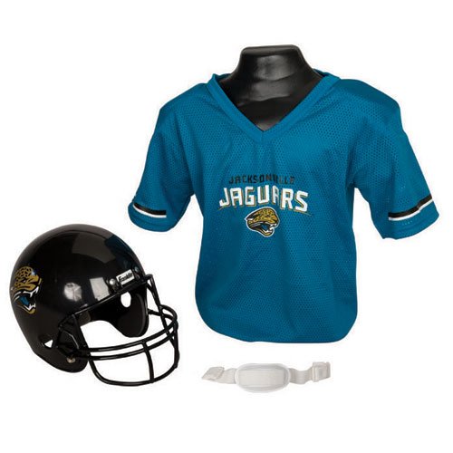 Jacksonville Jaguars Youth NFL Helmet and Jersey Set