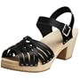 swedish hasbeens Women's Braided High Ankle Strap Sandal