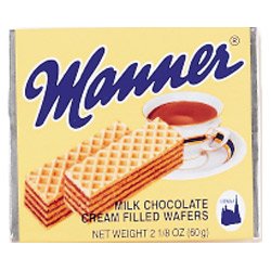 Manner Chocolate Wafers 2.25oz by Manner