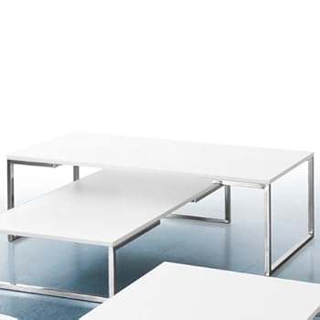 Table basse MIRROR : jouez les contrastes et jonglez avec leur hauteur ! déco et design - 110 x 55 x 24 (ou 40) cm 110 x 55 x 24 (ou 40) cm