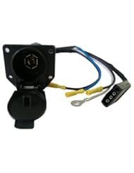 Automotive Parts and Accessories: Trailer Adapter plug, convert 4 way flat to 7 way RV trailer (97015) - OEM