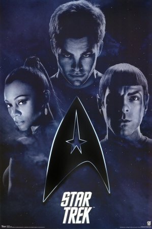 Star Trek Crew Science Fiction Movie 22x34 POSTER Poster Print, 22x34