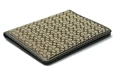 AUTHENTIC COACH MINI SIGNATURE PHOTO BOOK 60160 (Khaki, Mahogany)
