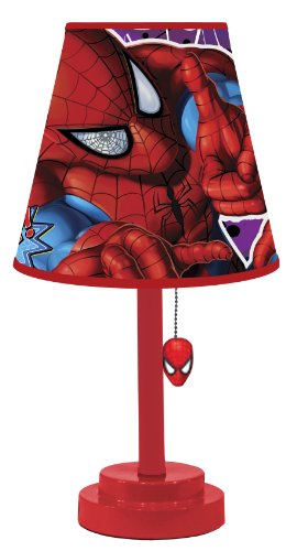 Marvel spiderman table lamp