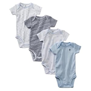 Just One Year® by Carter's® 4 Pack Bodysuit - Blue