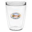 Garden Sign - Wildflowers - 16 oz Insulated Beverage Tumbler, Clear