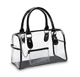 Designer Inspired Clear Satchel Handbag