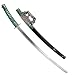 Japanese Samurai Swords Series - 39 Inch Green Jintachi