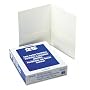 ~:~ ESSELTE PENDAFLEX CORP. ~:~ Twin-Pocket Portfolio, Embossed Leather Grain Paper, White