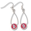 St. Louis Cardinals French Loop Earrings