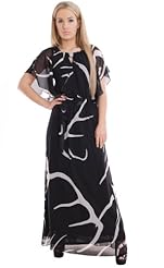 Plus Size Empire   Waistline General Print Chiffon/Polyester Cutout Evening Dress/Prom Dress/Jumpsuit/Maxi Dress 