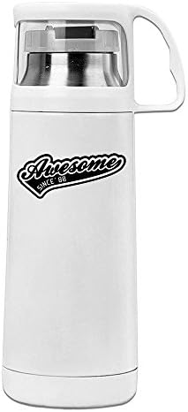 CHEDUCEA MUG Awesome Transparent Cover Vacuum Cup White