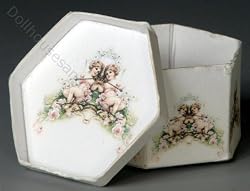 Miniature Cherub Hat Box Kit by Lindee's Little Linens