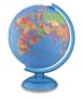 Adventurer 12" Blue Ocean Color World Globe