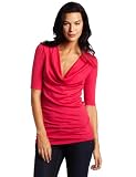 414wry5C33L. SL160  Splendid Womens 1x1 Cowl Neck Tee