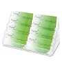 deflect-o Desktop Business Card Holder, 400 Cards Capacity, Black (70804)